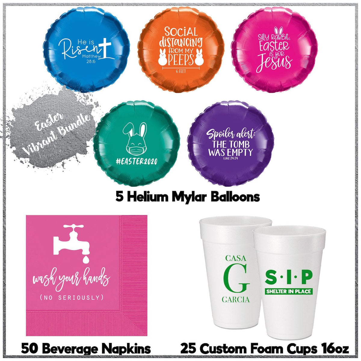 Easter Party Bundles - JJ's Party House: Birthday,Balloons,Favors,Gifts