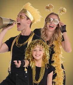 Gold Accessories - JJ's Party House: Birthday,Balloons,Favors,Gifts