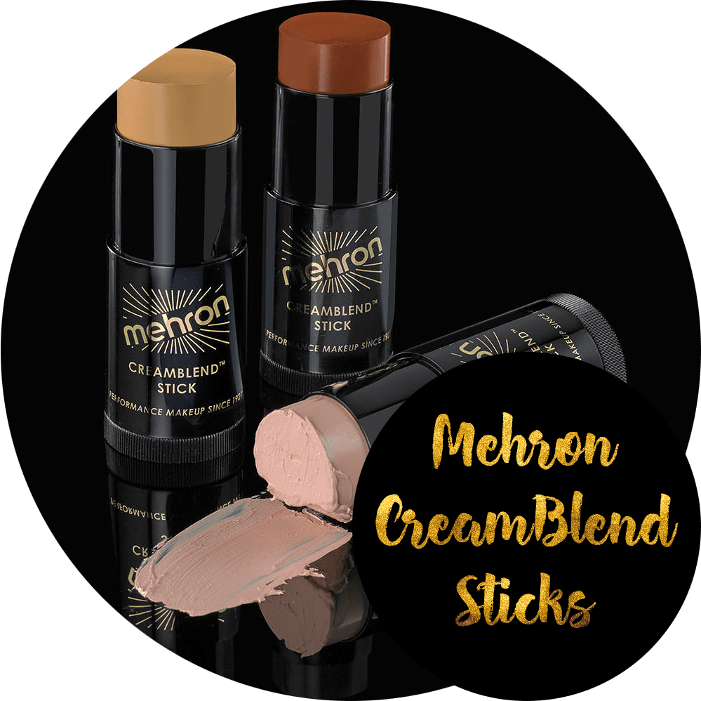 Mehron CreamBlend™ Makeup Sticks - JJ's Party House: Birthday,Balloons,Favors,Gifts