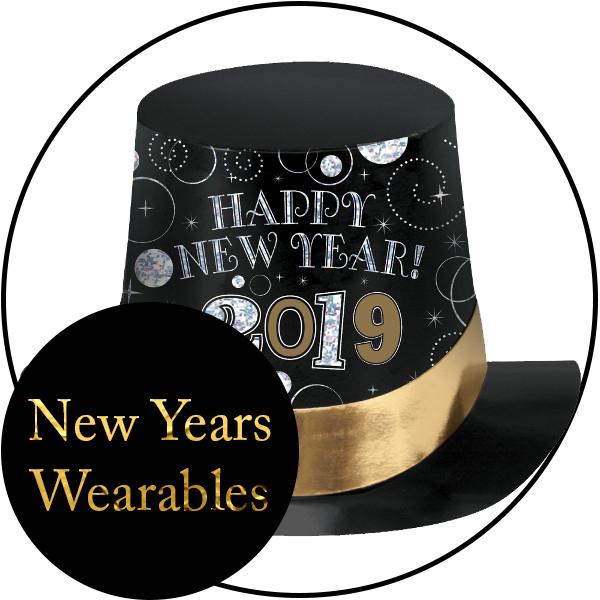 New Years Hats, Tiaras, and Wearables - JJ's Party House: Birthday,Balloons,Favors,Gifts