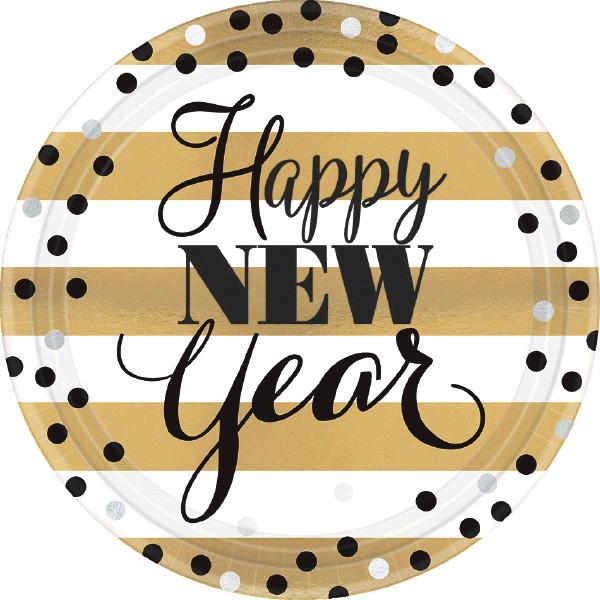 New Years Tableware - JJ's Party House: Birthday,Balloons,Favors,Gifts