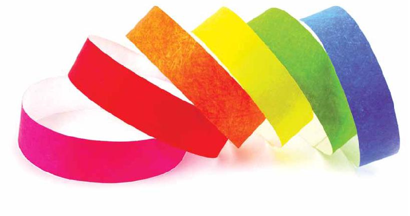 Tyvek Wristbands - JJ's Party House: Birthday,Balloons,Favors,Gifts