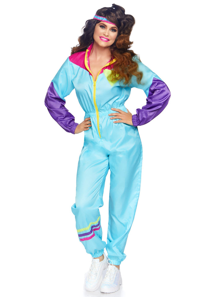 2 PC Totally Awesome 80s Ski Suit - JJ's Party House