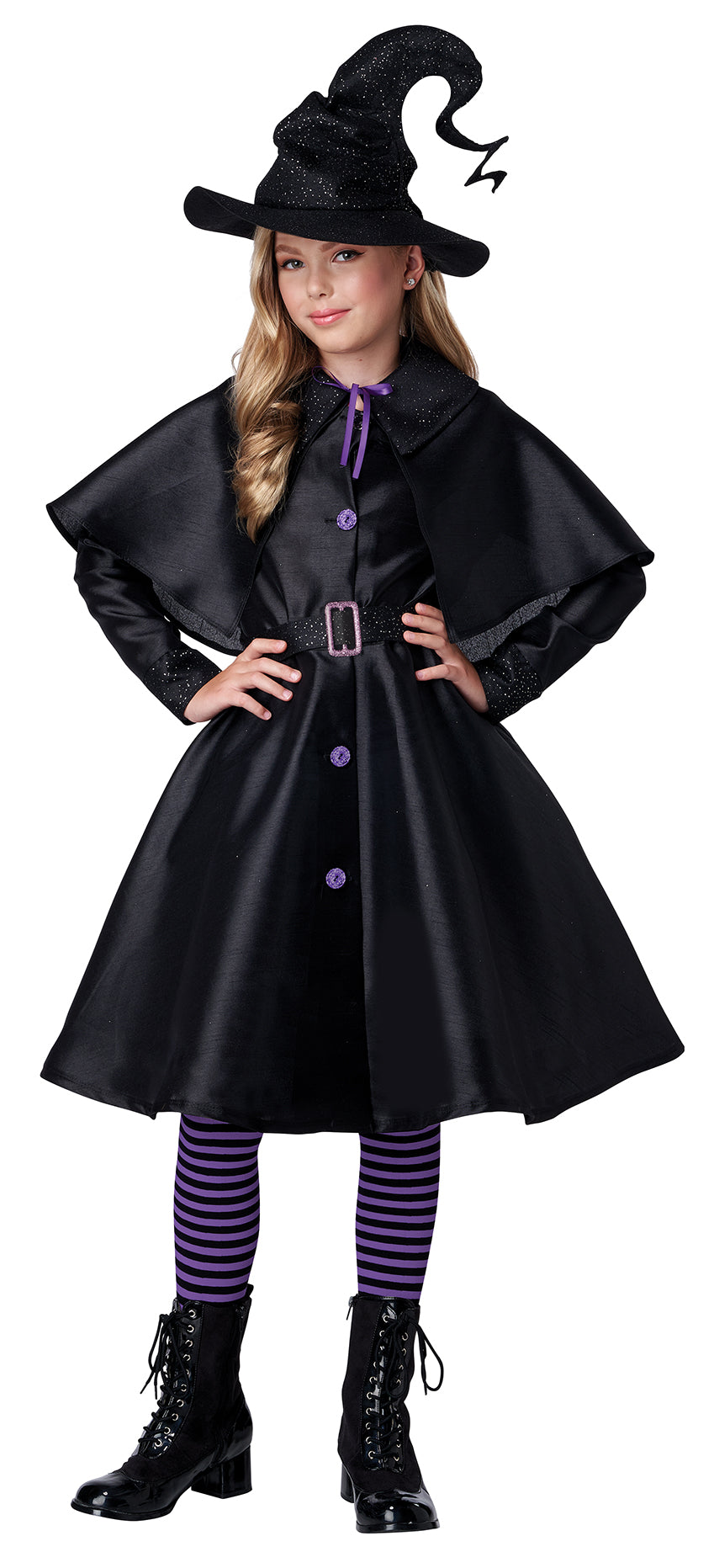 Girl's Witch's Coven Coat Costume