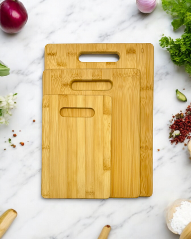 Personalized Fishing Lure Bamboo Cutting Board