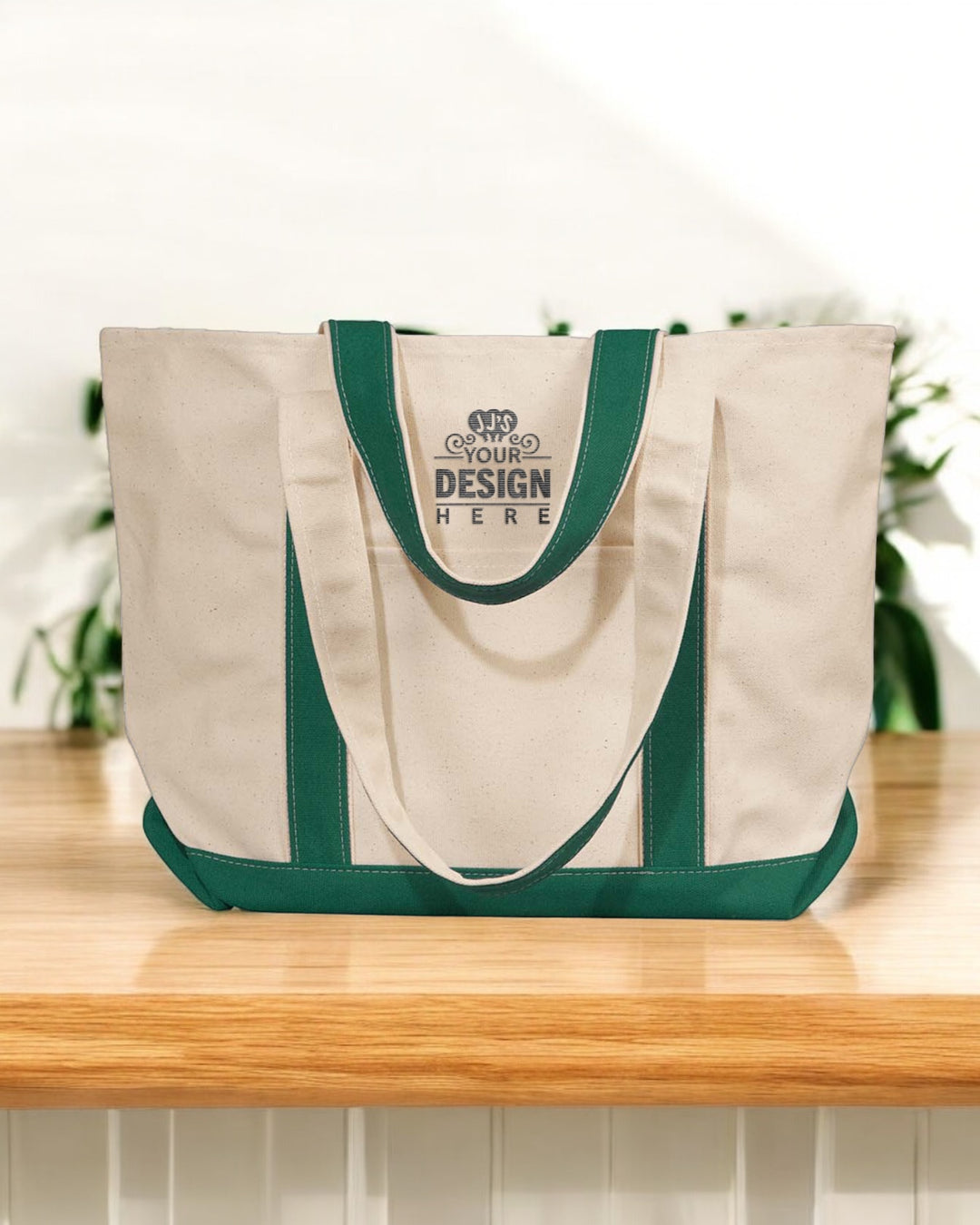 Design Your Own Personalized Embroidered Canvas Tote Bags