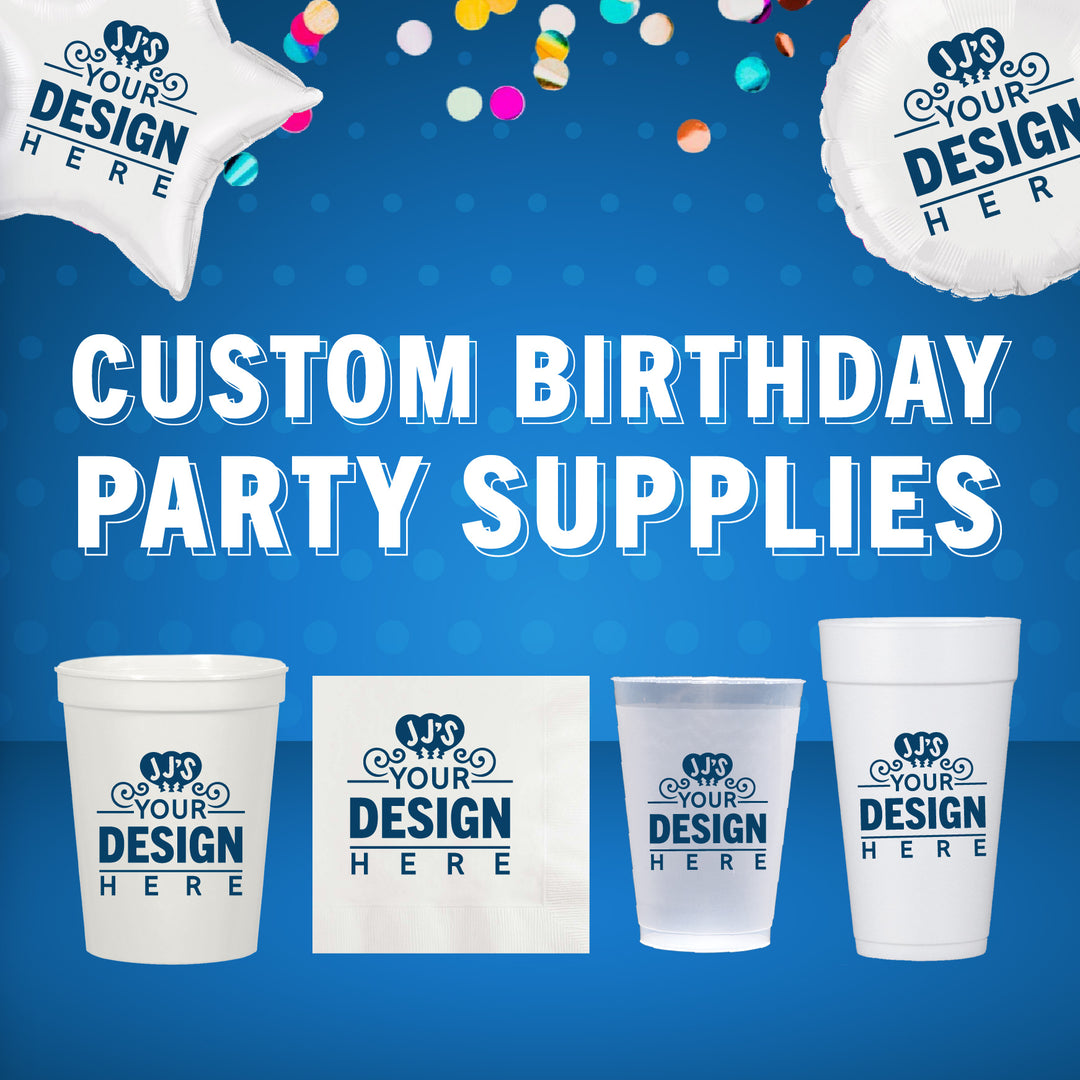 Custom Party Supplies and Party Favors Near Me at JJs Party House in McAllen