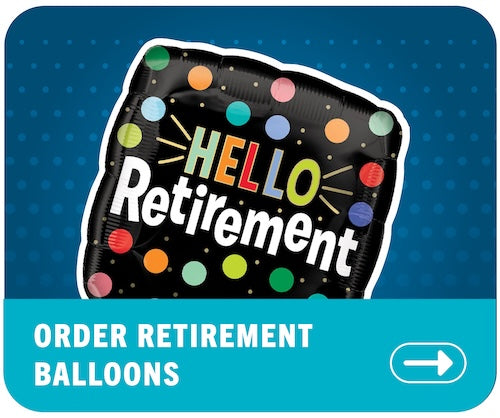 Retirement helium balloons near me - JJs Party House McAllen