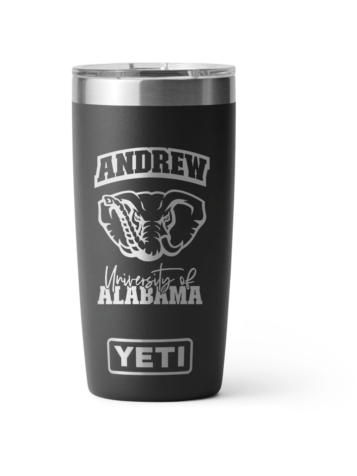 Yeti Personalized 20oz College, University or High School Graduation Laser Engraved Tumbler Gift