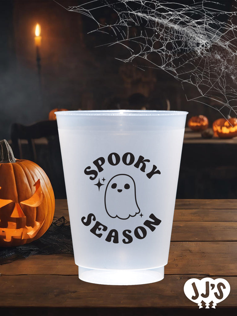 Spooky Season Custom Halloween Frosted Cups