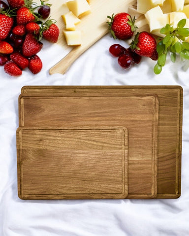 Personalized BBQ Walnut Cutting Board