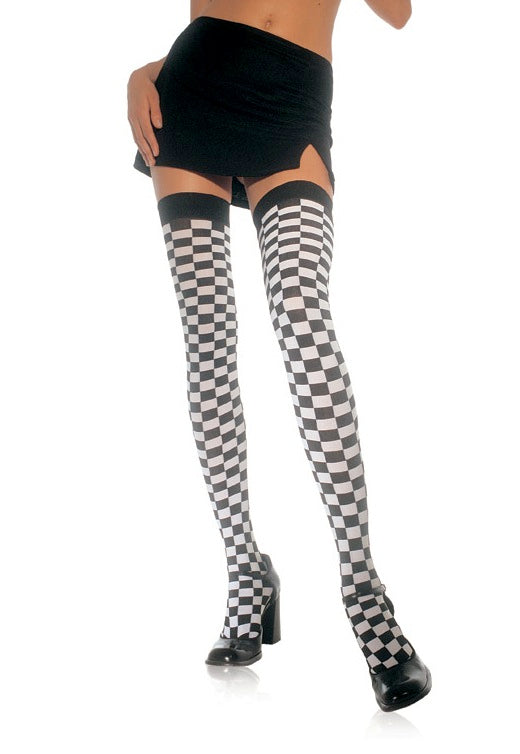 Checkered Stockings