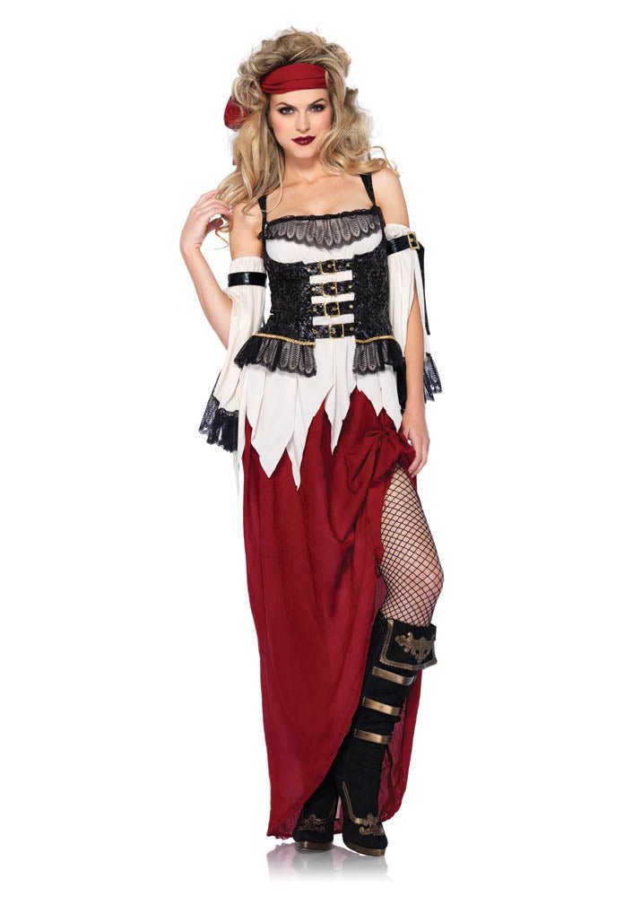 Adult Buried Treasure Beauty Pirate Costume - JJ's Party House: Birthday, Balloons & Custom Party Favors