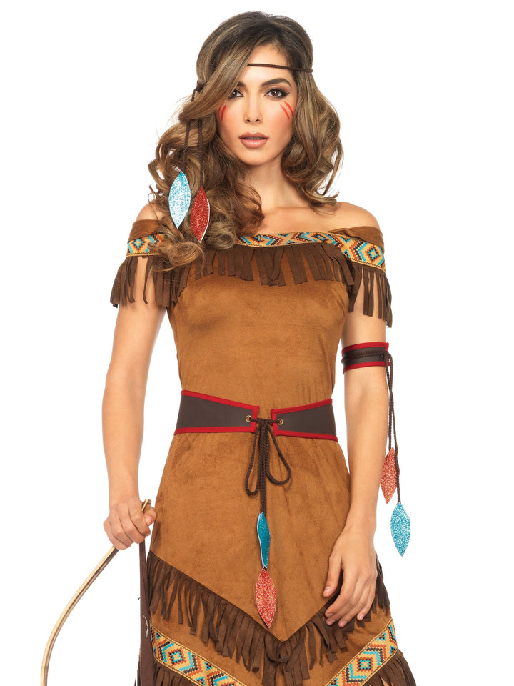 Adult Native Princess Indian Costume - JJ's Party House: Birthday, Balloons & Custom Party Favors