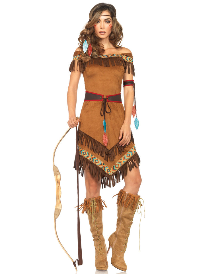 Adult Native Princess Indian Costume - JJ's Party House: Birthday, Balloons & Custom Party Favors