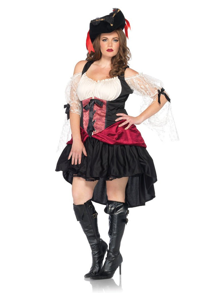 Adult Wicked Wench Plus Costume - JJ's Party House: Birthday, Balloons & Custom Party Favors