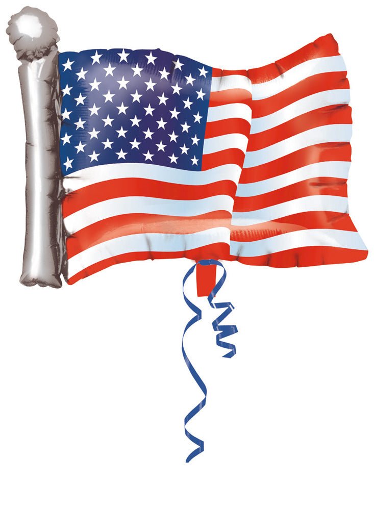 American Flag Giant Balloon 24" - JJ's Party House