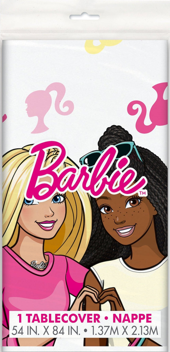 Barbie Table Cover 54"x84" - JJ's Party House McAllen, TX