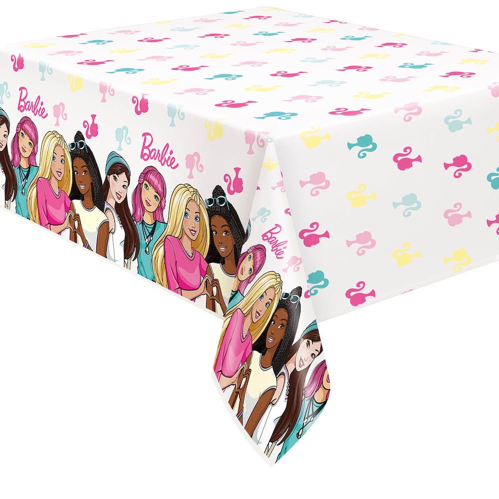 Barbie Table Cover 54"x84" - JJ's Party House McAllen, TX