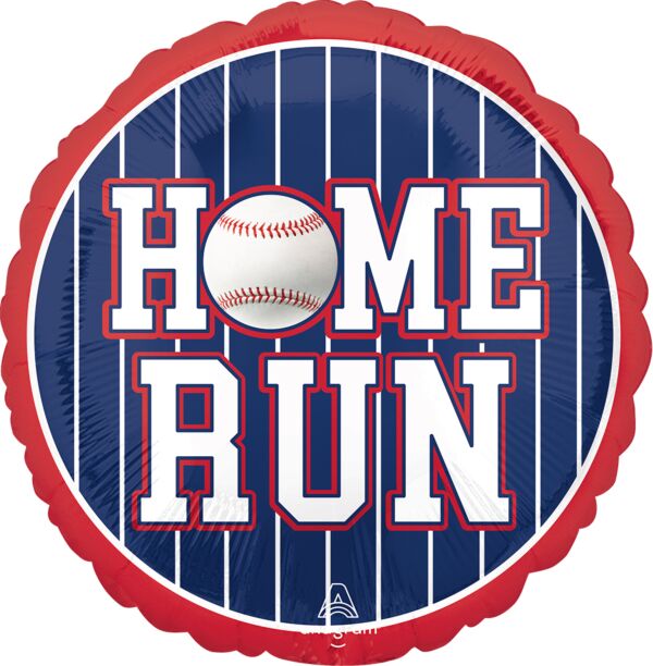 Baseball Mylar Balloon 18" - JJ's Party House