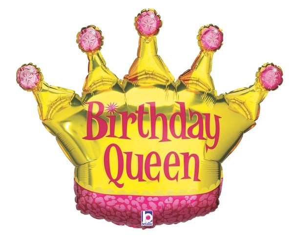 Birthday Queen Supershape BlN - JJ's Party House