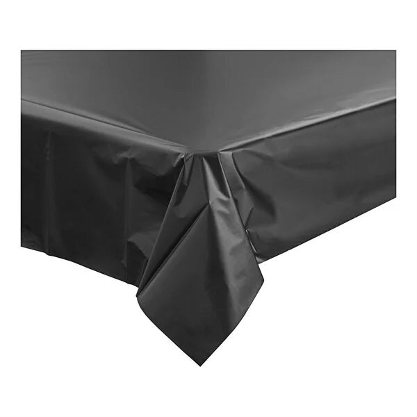 Black Plastic Table Cover Roll, 40" x 150' - JJ's Party House: Birthday, Balloons & Custom Party Favors