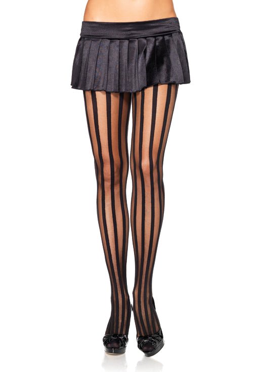 Black Striped Pantyhose - JJ's Party House: Birthday, Balloons & Custom Party Favors