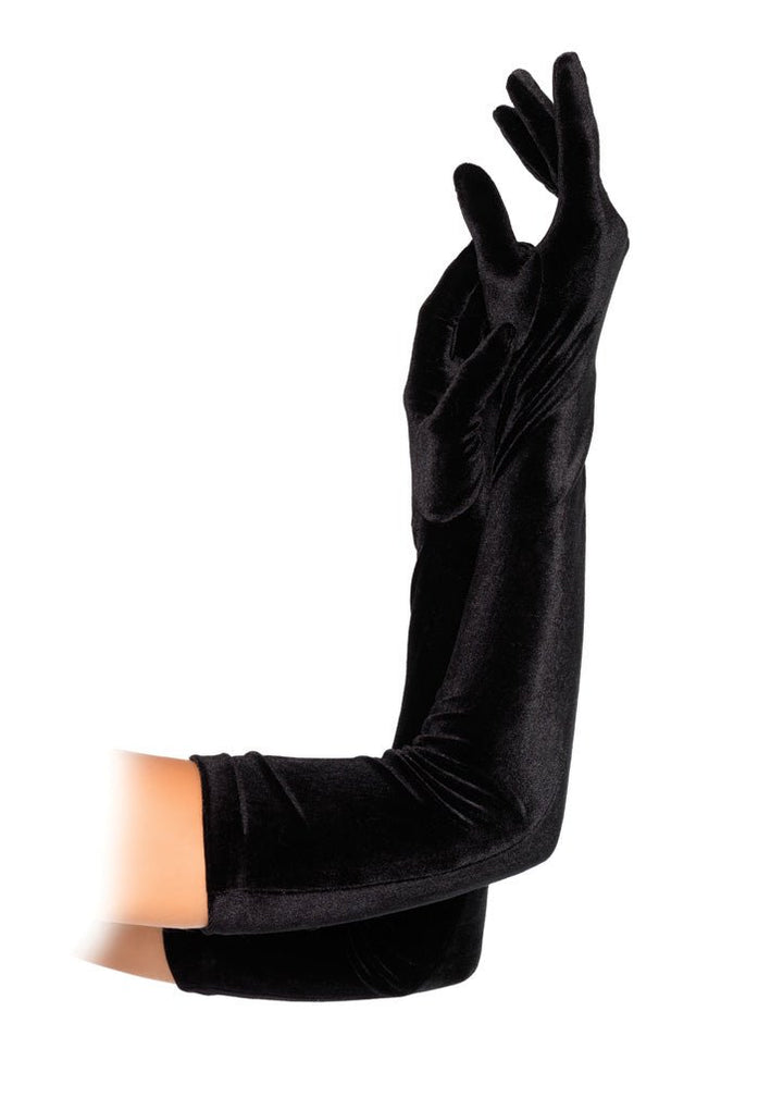 Black Velvet Opera Gloves - JJ's Party House: Birthday, Balloons & Custom Party Favors