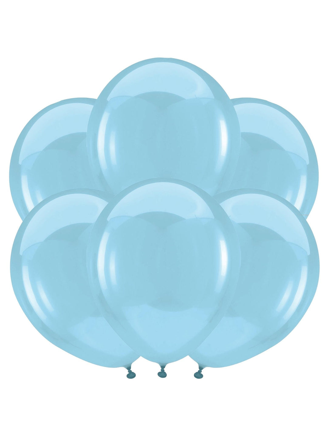 Blue Crystal 11" Latex Balloons - JJ's Party House: Birthday, Balloons & Custom Party Favors