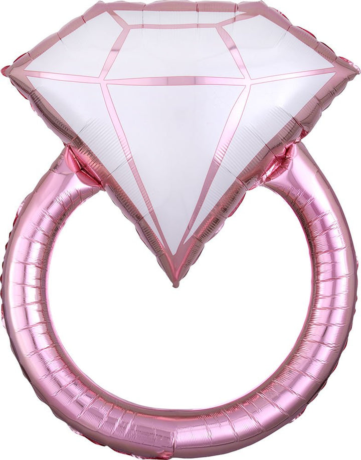 Blush Ring Jumbo Balloon - JJ's Party House: Custom Party Favors, Napkins & Cups