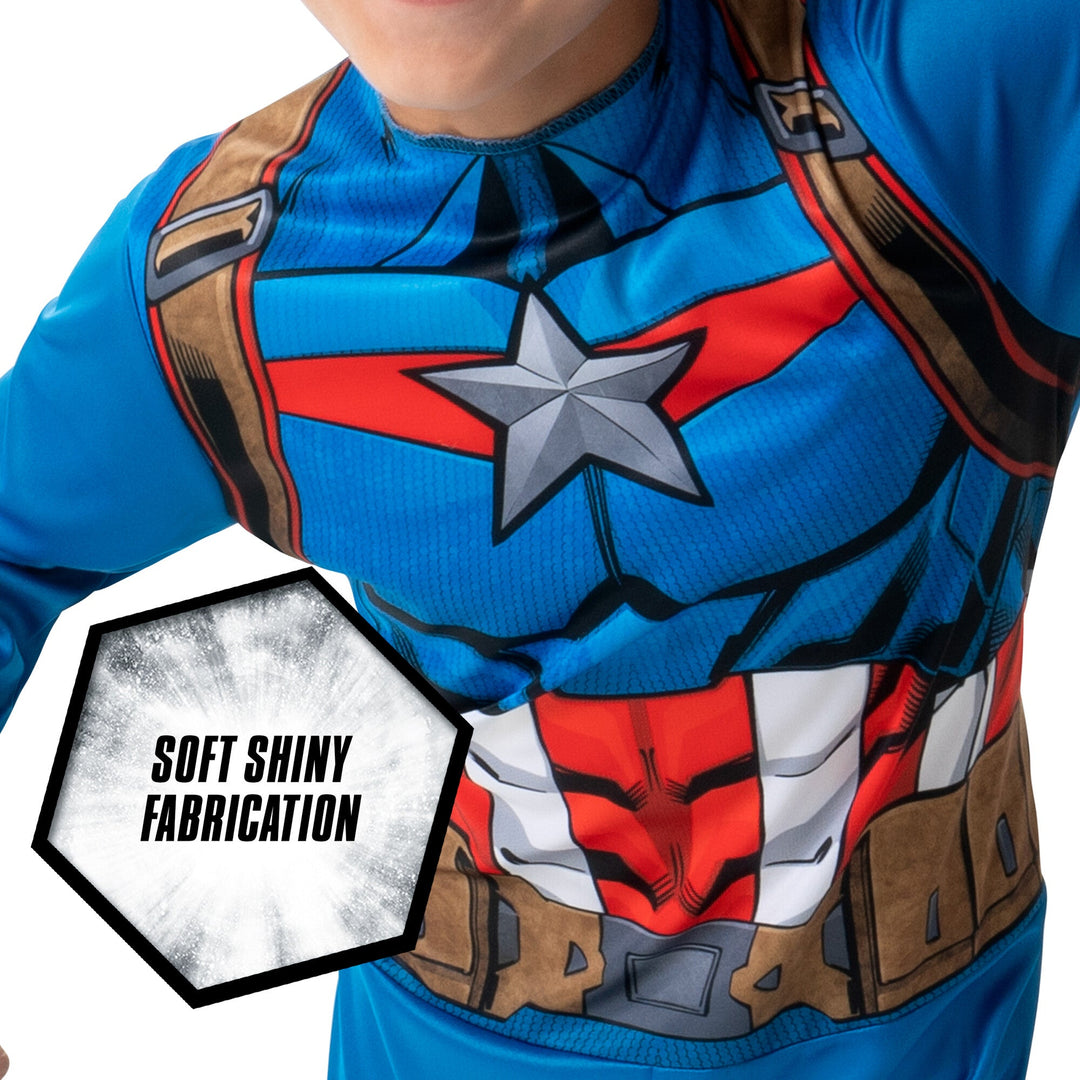 Boys Classic Captain America Costume - Avengers - JJ's Party House: Custom Party Favors, Napkins & Cups