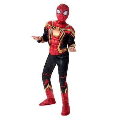 Boys Deluxe Integrated Spider-Man Costume - JJ's Party House: Custom Party Favors, Napkins & Cups