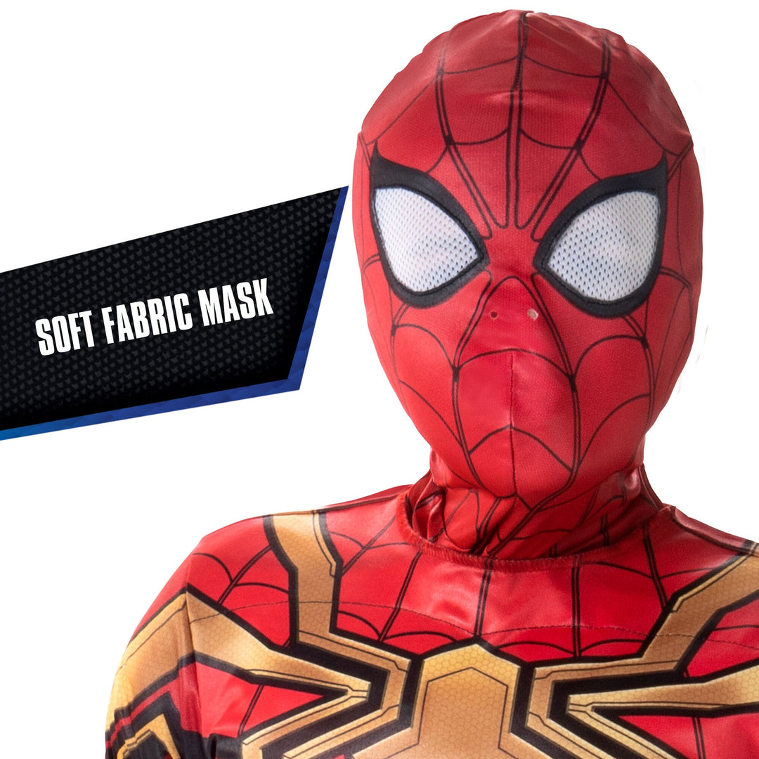 Boys Deluxe Integrated Spider-Man Costume - JJ's Party House: Custom Party Favors, Napkins & Cups