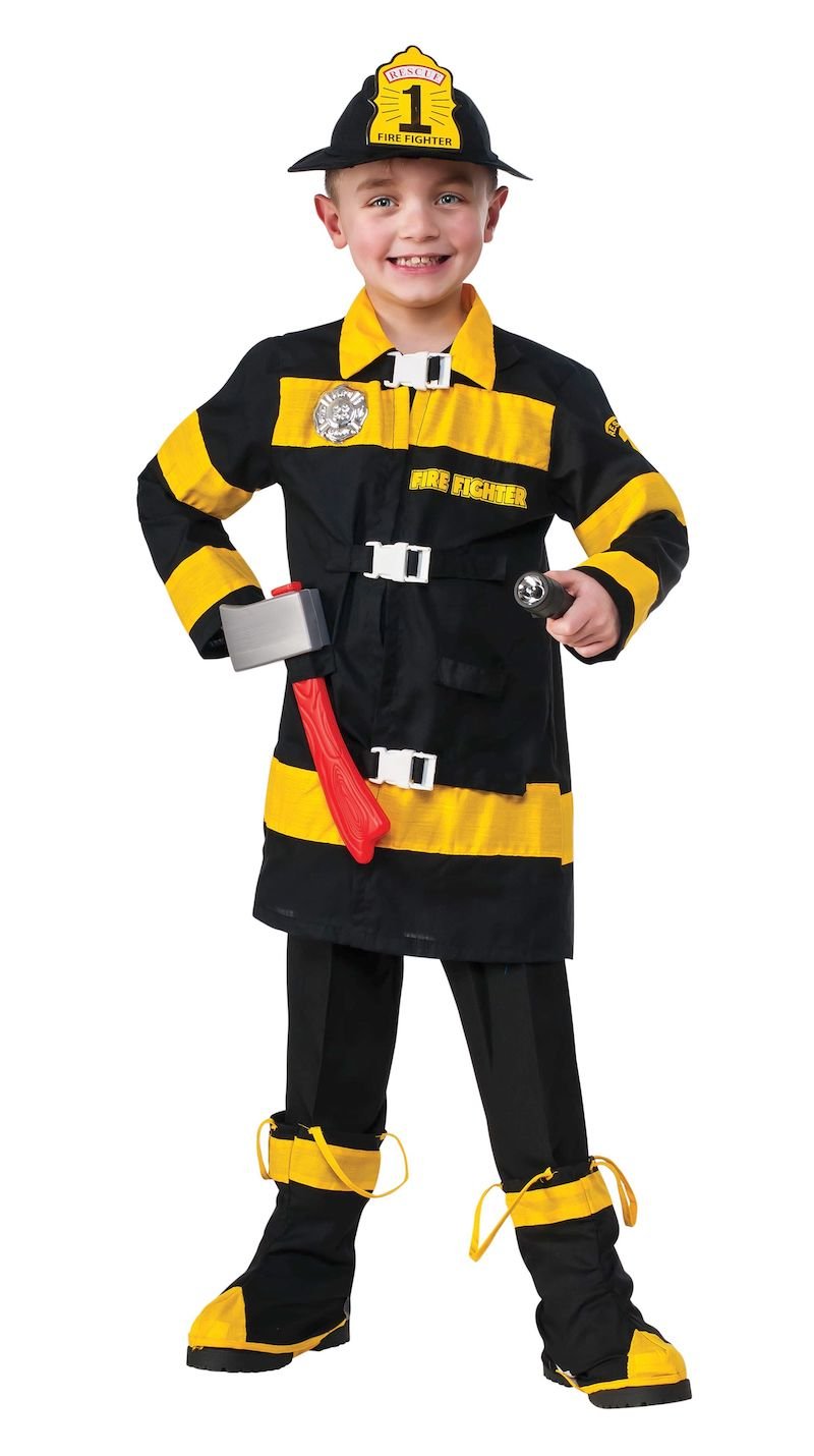 Boys Fire Fighter Costume - JJ's Party House