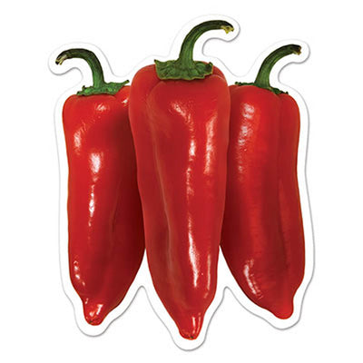 Mini Chili Pepper Cutouts