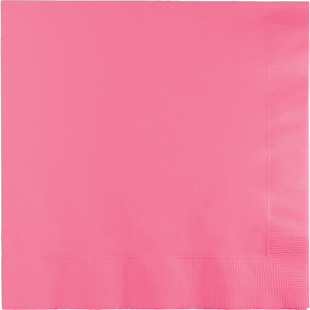 Candy Pink Luncheon Napkins 3Ply 50ct - JJ's Party House McAllen, TX
