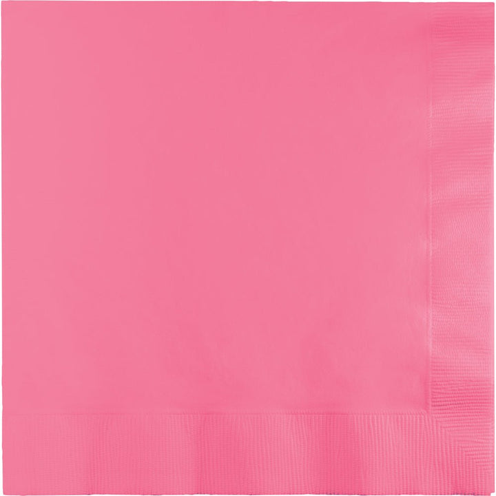 Candy Pink Luncheon Napkins 3Ply 50ct - JJ's Party House McAllen, TX