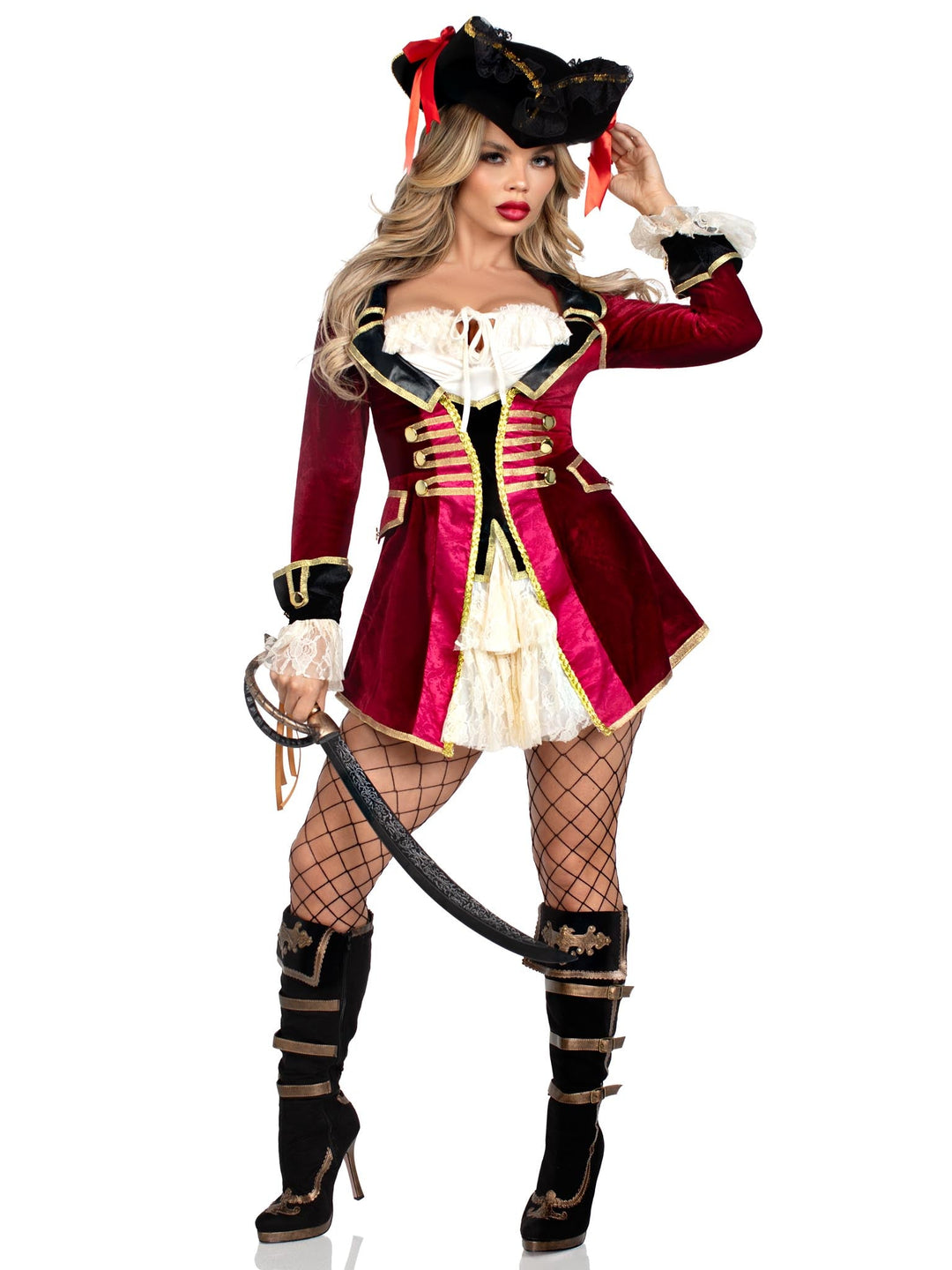 Captivating Captain Pirate Costume - JJ's Party House
