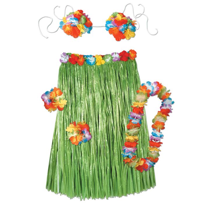 Child Hula Outfit - JJ's Party House