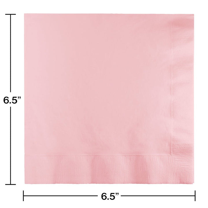 Classic Pink Luncheon Napkins 3Ply 50ct - JJ's Party House McAllen, TX