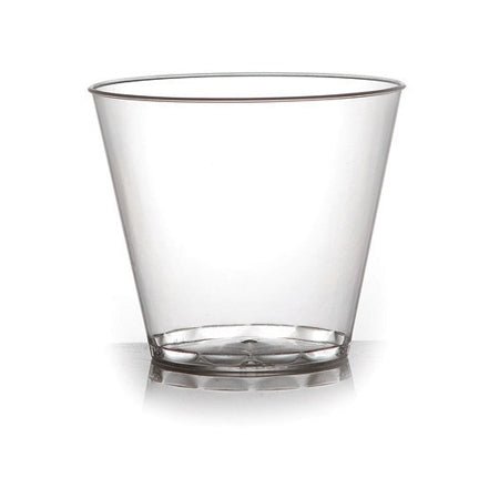 Clear Pl. Tumblers 5oz - 20ct - JJ's Party House: Custom Party Favors, Napkins & Cups