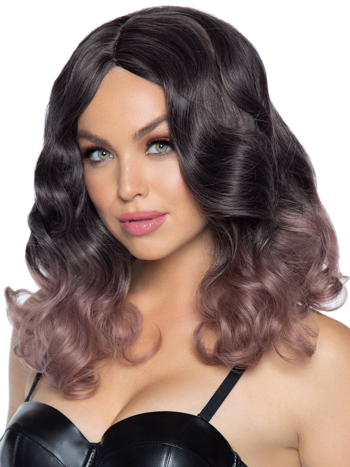 Curly Ombre Long Bob Wig - JJ's Party House