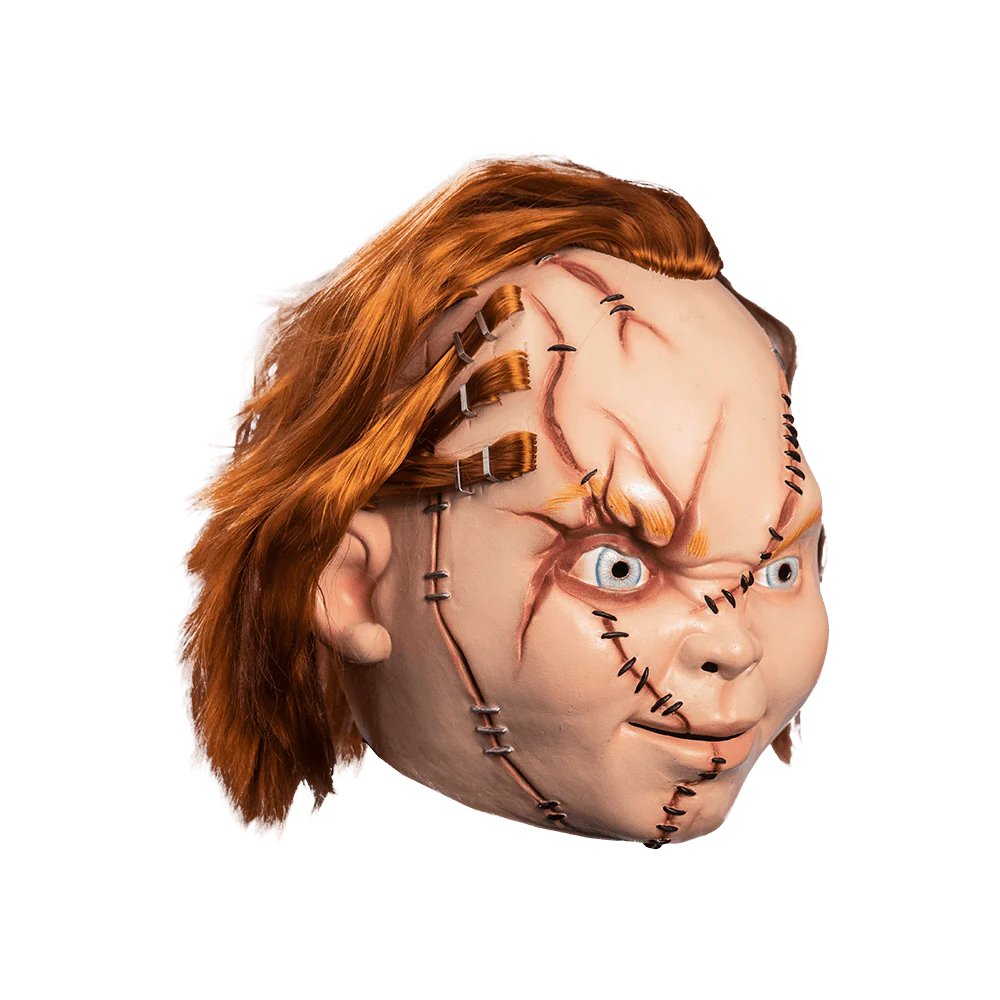 Curse of Chucky - Scarred Chucky Mask - JJ's Party House: Custom Party Favors, Napkins & Cups