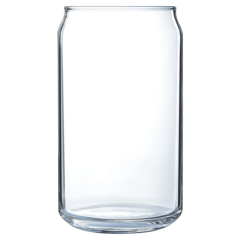 Custom Beer Can Glass, 16oz - JJ's Party House McAllen, TX