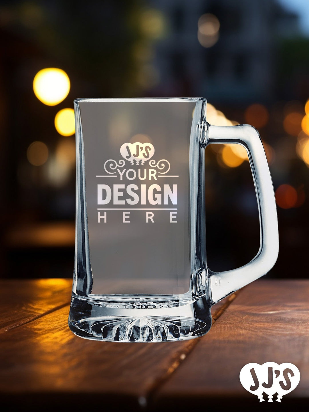 Custom Beer Mug 25oz - JJ's Party House McAllen, TX