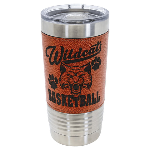 Custom Engraved Basketball Tumbler - JJ's Party House: Custom Party Favors, Napkins & Cups