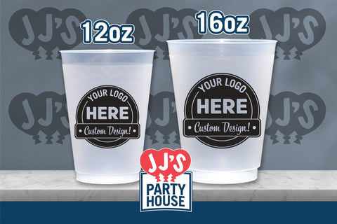 Custom Fathers Day Cups - The Man The Myth The Legend Custom Frosted Cups - JJ's Party House: Custom Party Favors, Napkins & Cups