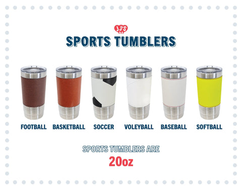 Custom Golf 20oz Tumbler - JJ's Party House