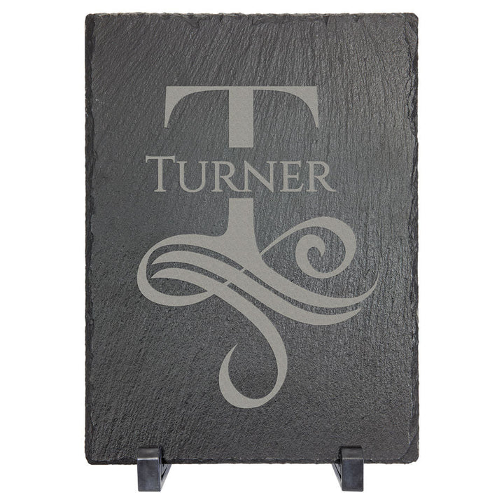 Custom Laser Engraved Rectange Slate Sign 7" x 5" - JJ's Party House: Custom Party Favors, Napkins & Cups