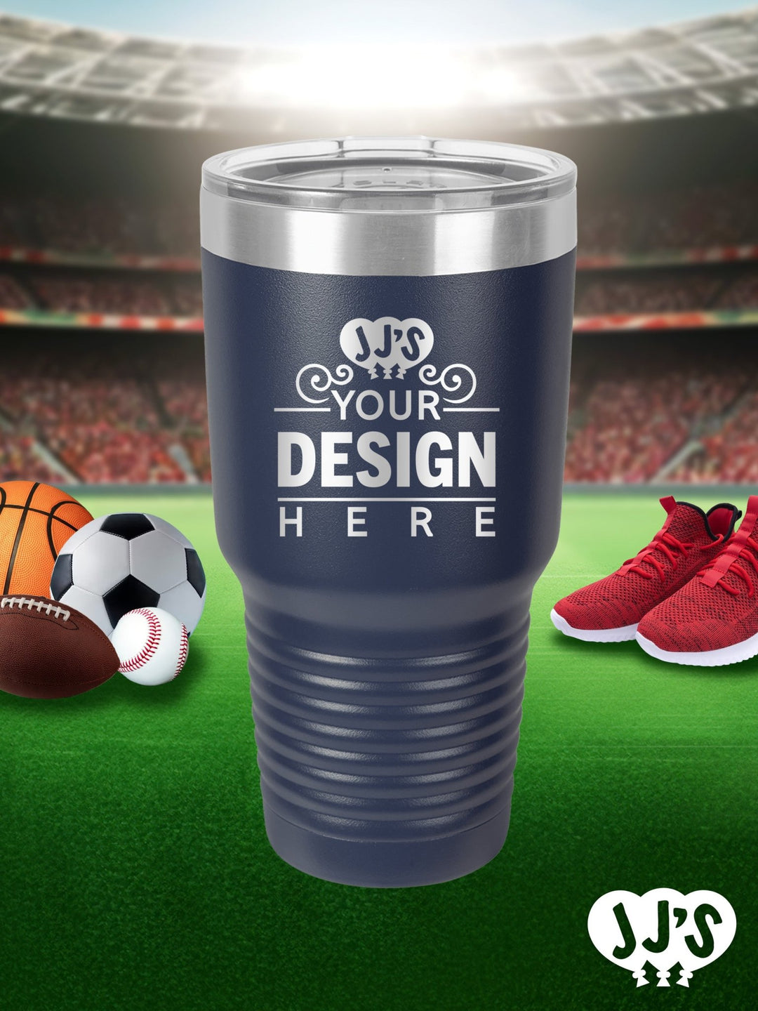 Custom Tailgate Party Engraved Tumbler - JJ's Party House